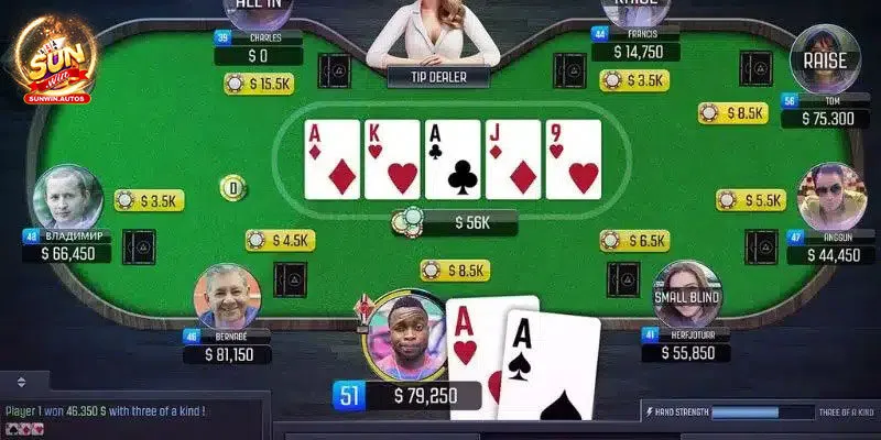 Thông tin chung nhất về poker Sunwin
