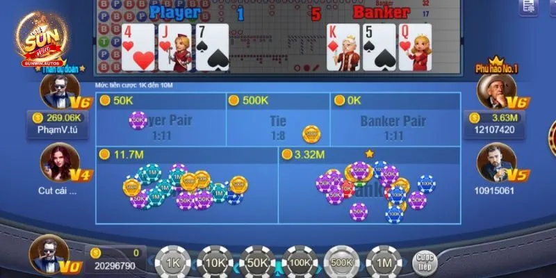 Chơi Baccarat Kim Tài theo hướng dẫn cụ thể