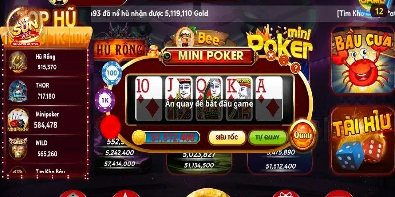 Mini Poker - Hướng Dẫn Chơi Đơn Giản Và Mẹo Hay Từ Cao Thủ