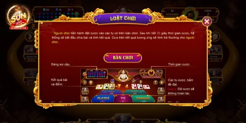 Những quy luật cần nắm chắc trước khi chơi Baccarat Kim Tài