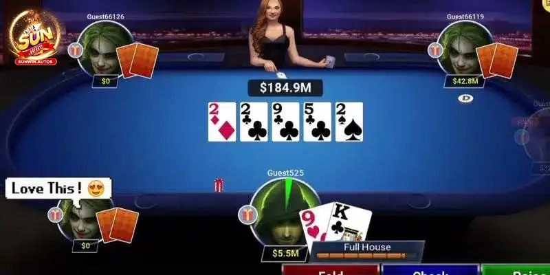 Lý do poker Sunwin luôn có sức hút cực mạnh